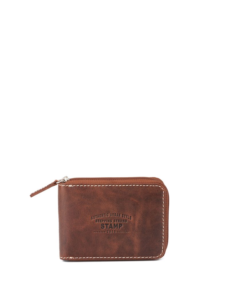 billetero americano en piel vacuno MHST03329CU color cuero