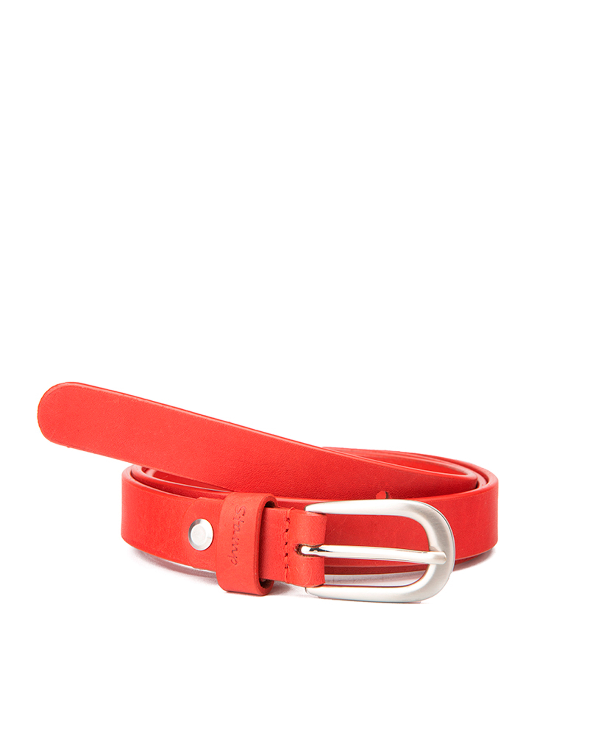 cintur贸n mujer ST21501 en piel color rojo