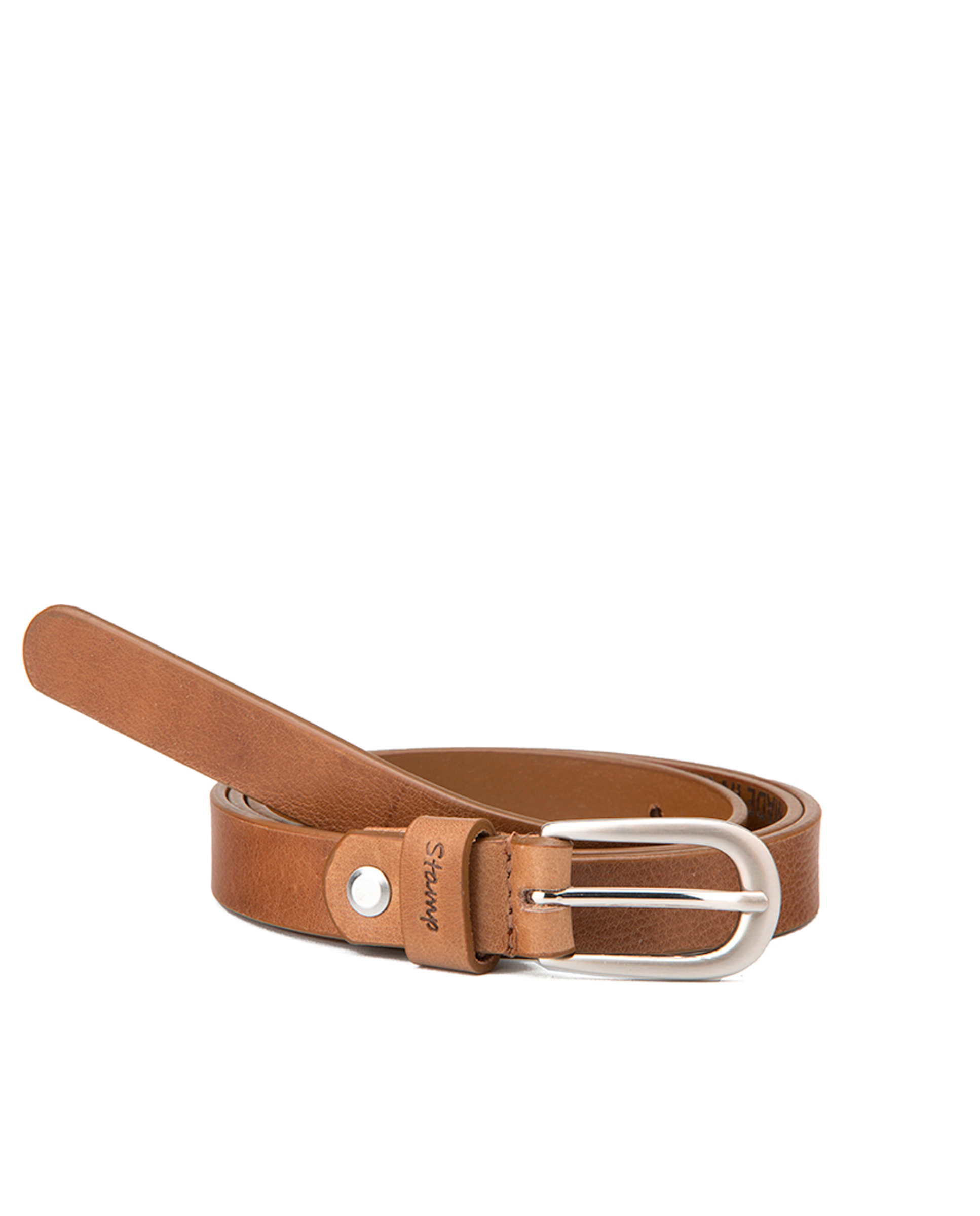 cintur贸n mujer ST21501 en piel color taupe