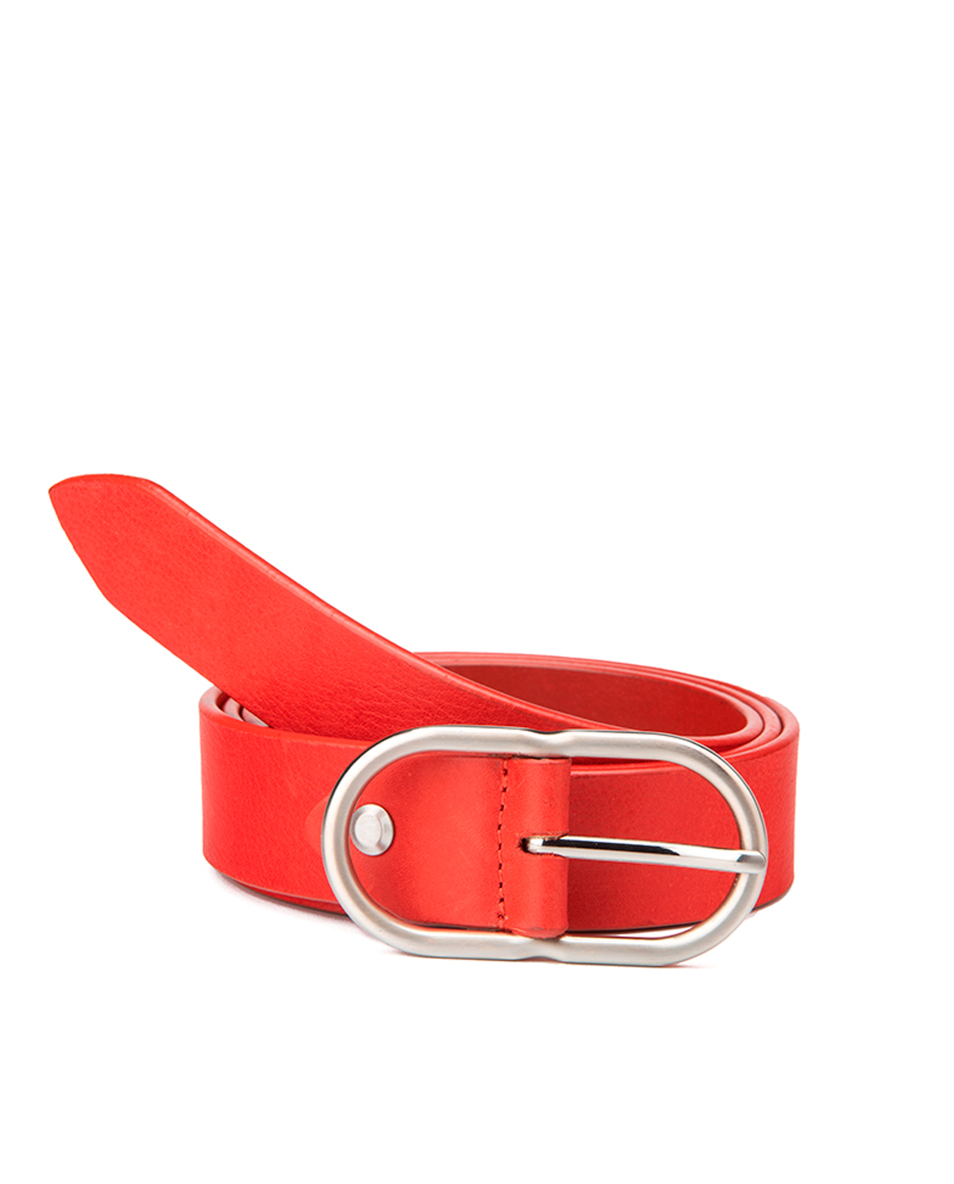 cintur贸n mujer ST21507 en piel color rojo