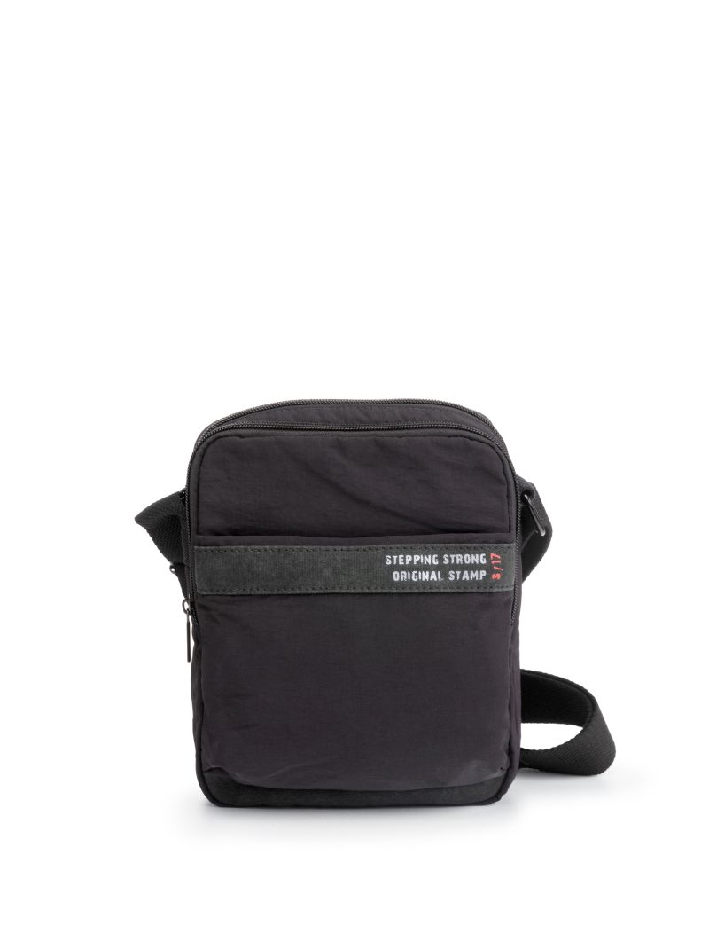 bandolera en nylon ligero BHST03854NE color negro