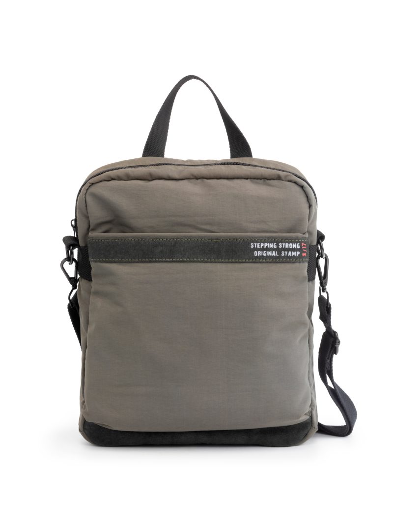 bandolera 3 en 1 en nylon ligero BHST03855KA color verde kaki