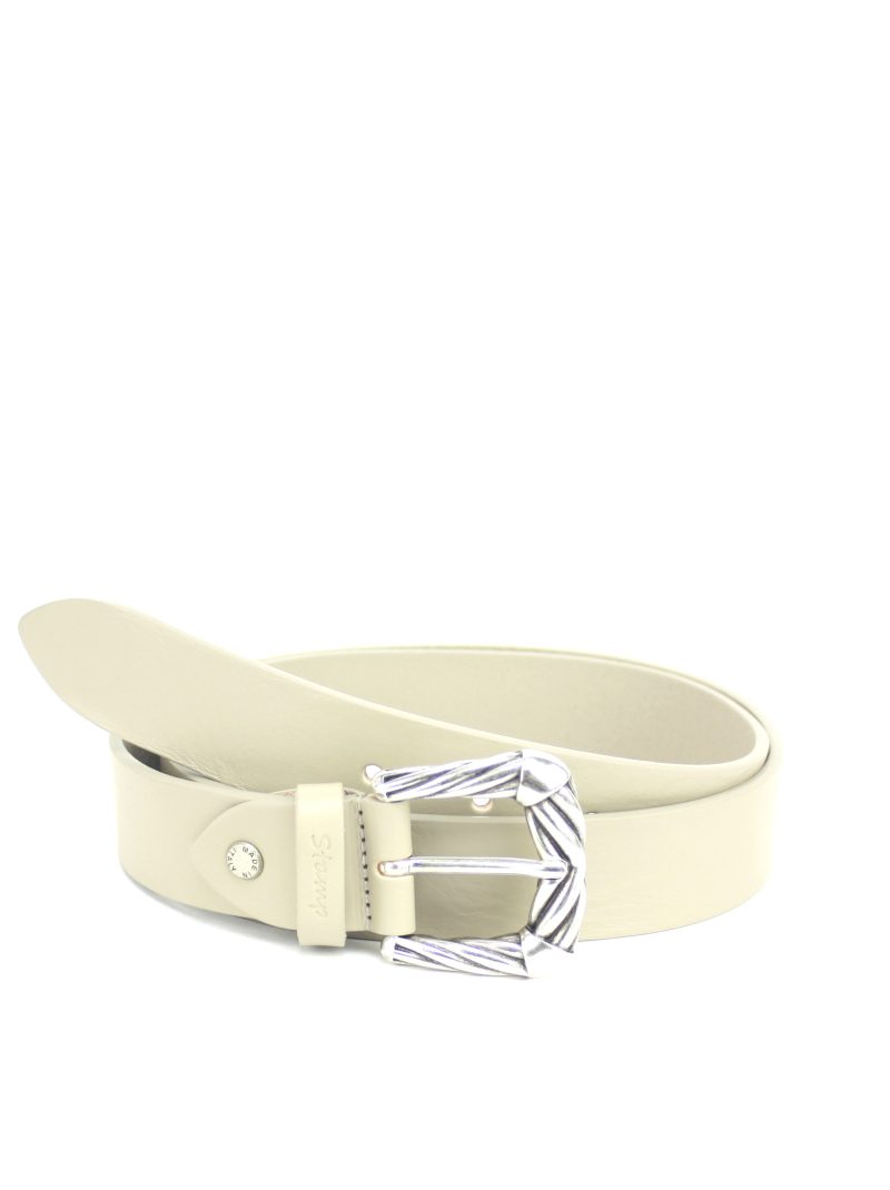 cinturón de mujer en piel vacuno hebilla metálica CIST21402BEM ancho 3 cm talla